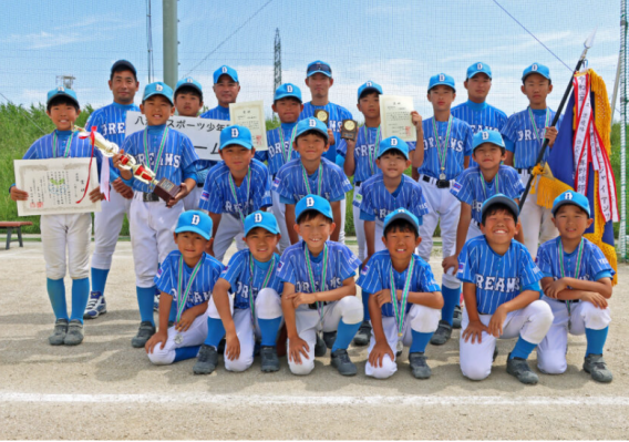 八潮市夏季リーグ戦⚾️準優勝たたかいました